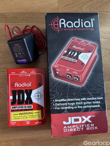 RADIAL JDX amplifier Direct Box