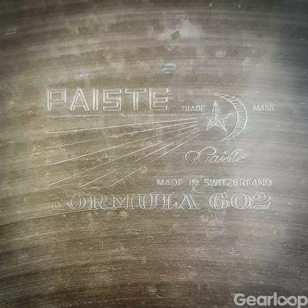Paiste, Formula 602, Ride 20" (Black Label) - bild 4
