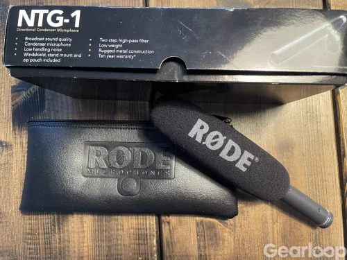 RØDE NTG-1 kondensatormikrofon