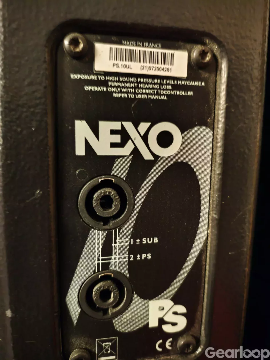 Ett par Proffshögtalare Nexo PS10 R2 - bild 3