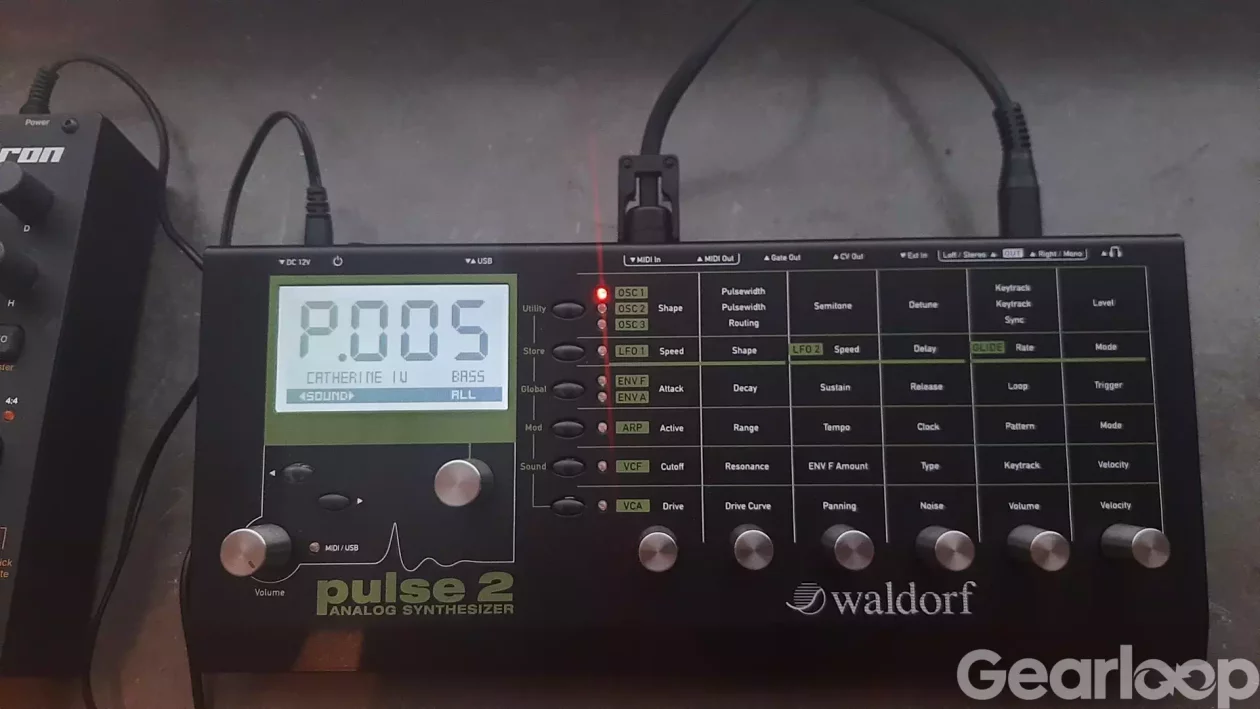 Waldorf Pulse 2 svart/grön - bild 2