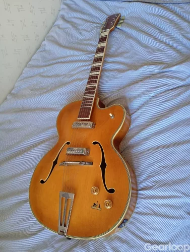 Musima tysk orkestergitarr 60 tal