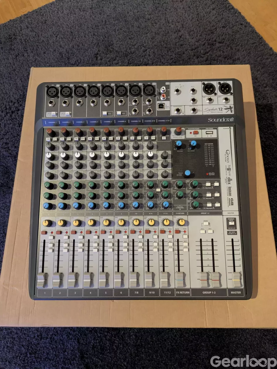 Soundcraft Signature 12 MTK mixerbord - bild 2