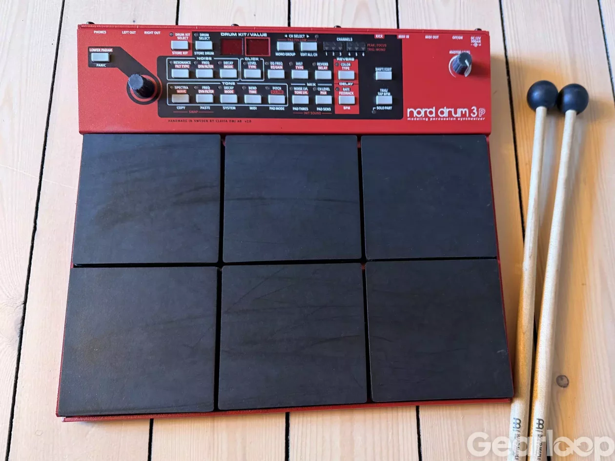 Nord Drum 3P med Roland KT-10 kick - bild 1