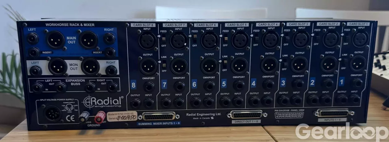 RADIAL Workhorse 8-Slot Power Rack med summeringsdel. - bild 2