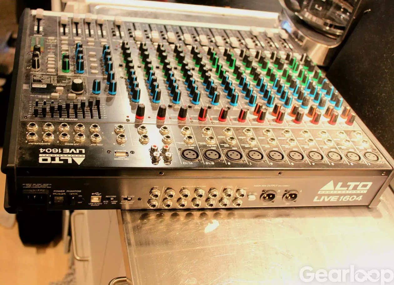 Alto Live 1604 16-kanalsmixer (100 inbyggda DSP-efekter) - bild 2