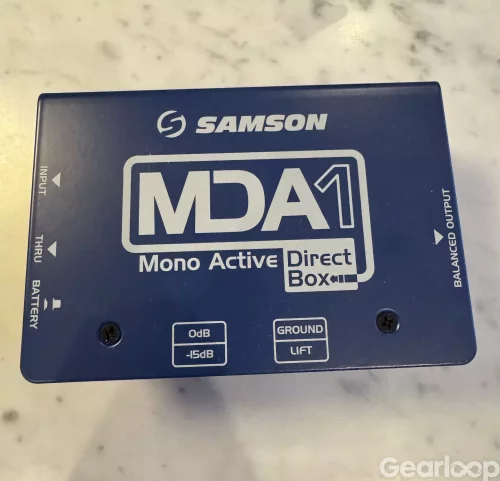 Samson MDA1 mono active direct box i nyskick