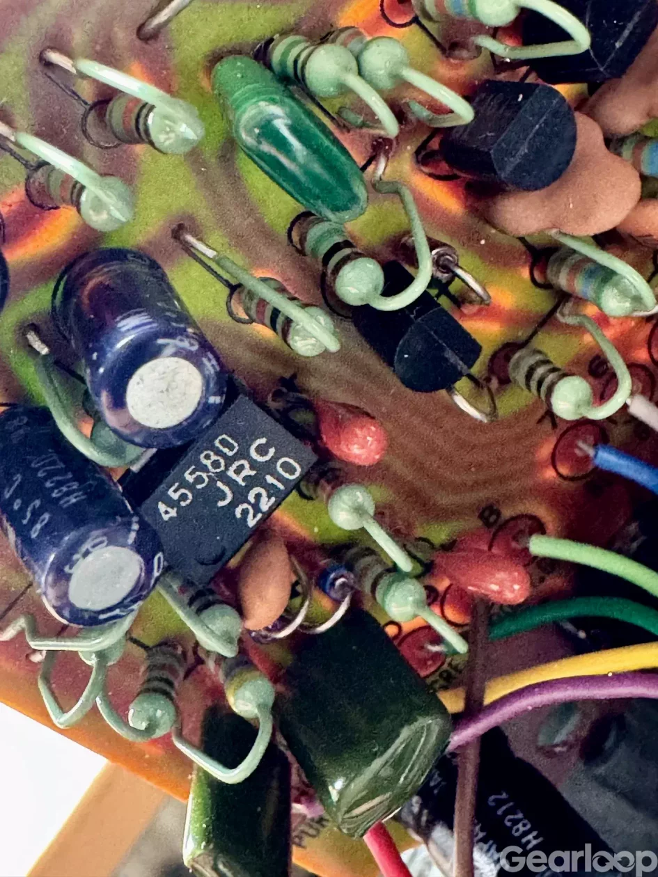 Ibanez TS9 “Black Label” – 1982 med JRC4558D chip - bild 5