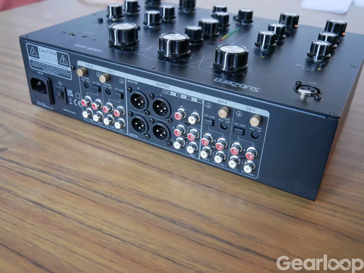 SubZero 4 channel rotary DJ mixer - bild 2