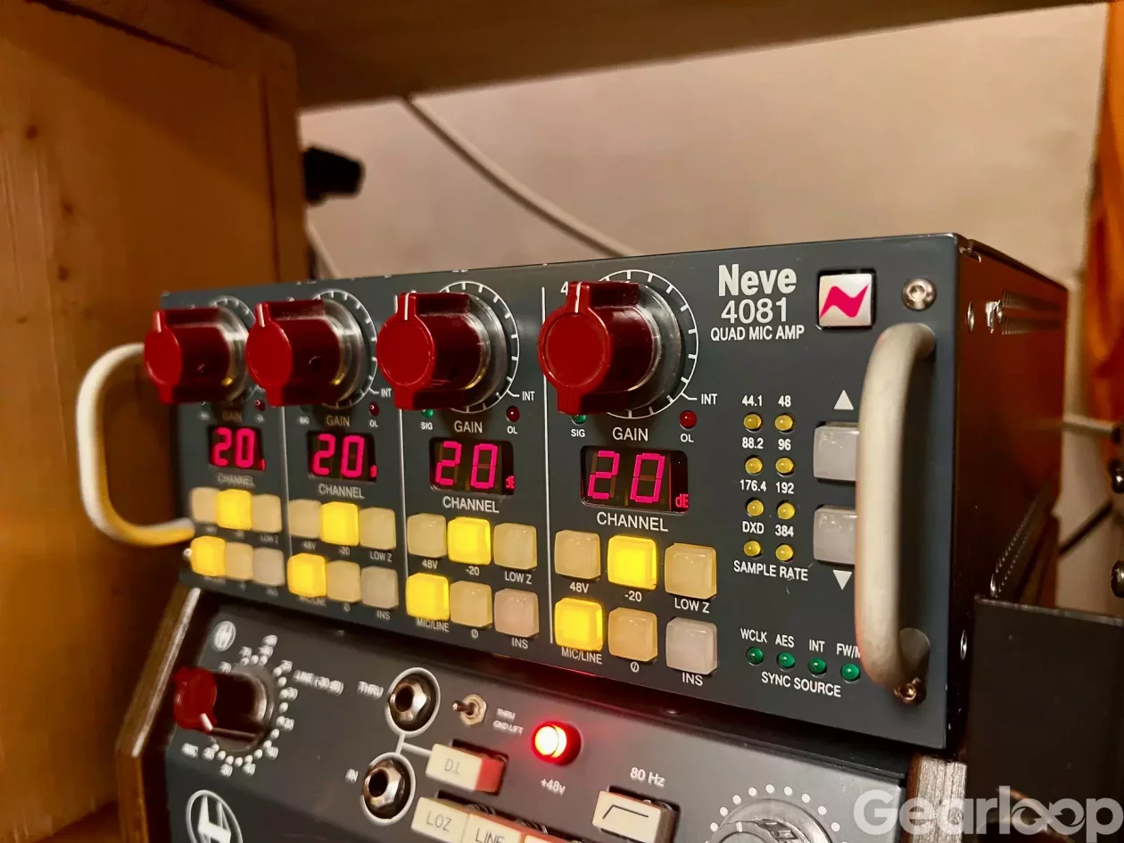 AMS Neve 4081 quad mic preamp - bild 2