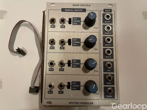 Sputnik Modular Quad VCF/VCA