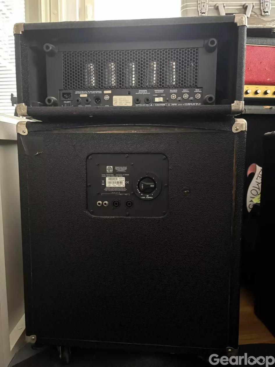 Ampeg SVT II (i träcase) + Ampeg SVT-410HE - bild 2