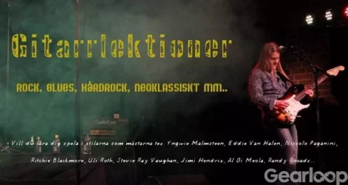 Gitarrlektioner i Stockholm / Haninge