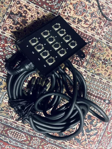 Stagebox 12-kanaler Adam Hall