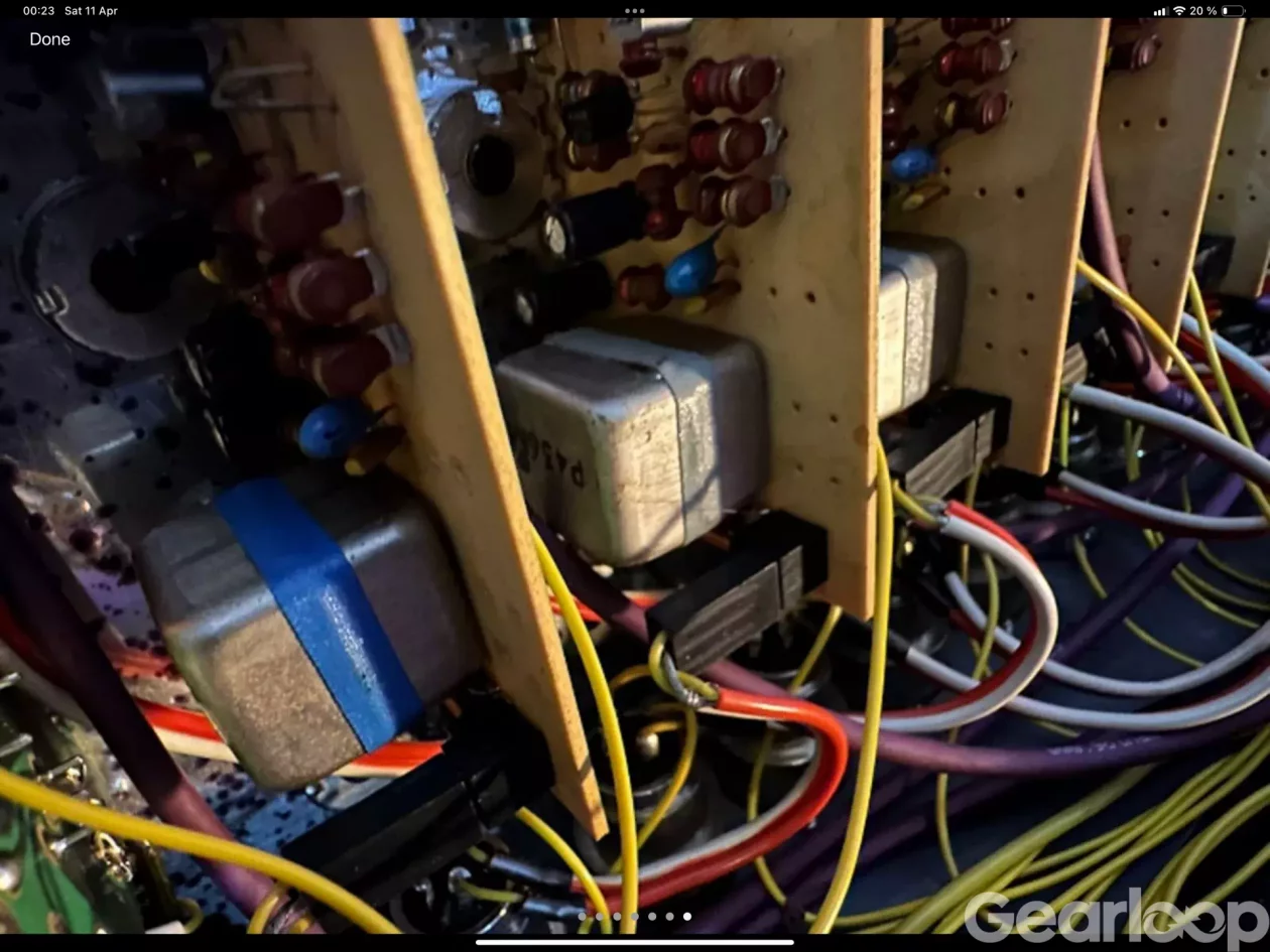service/modifikation av mixerbord (dynacord mc1233) - bild 2