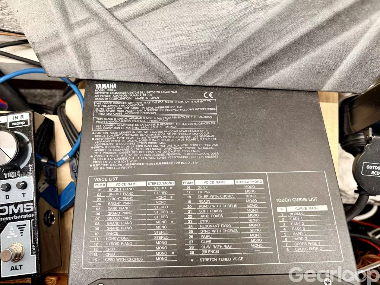 Yamaha p50m pianomodul - bild 2