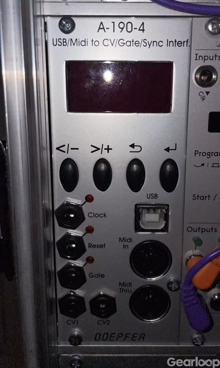 Doepfer A-190-4 MIDI-interface - bild 2