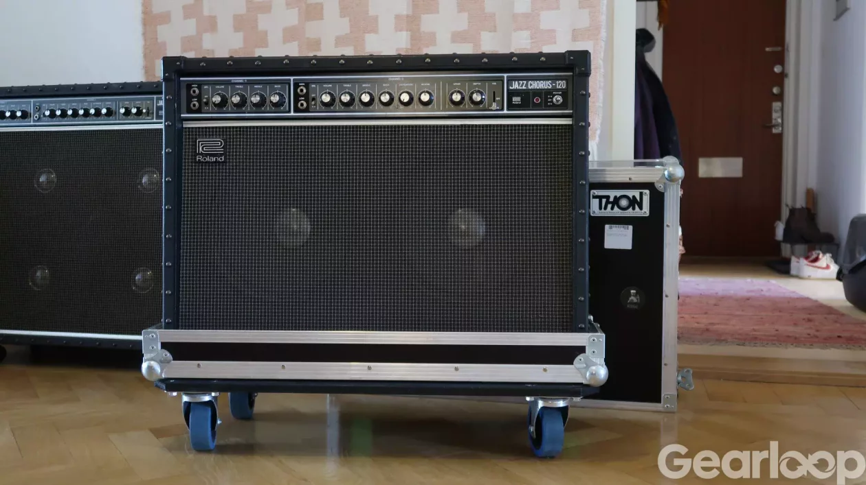 Roland Jazz Chorus JC120 + Thomann flightcase - bild 2