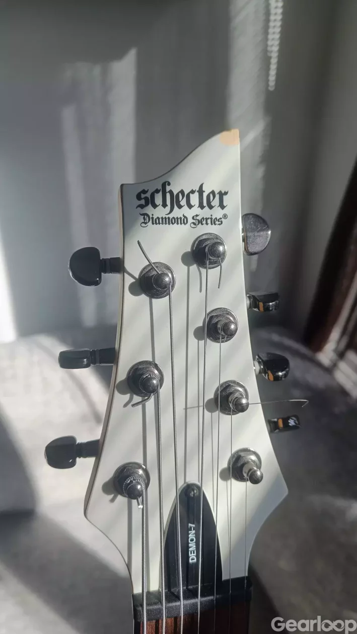 Schecter Demon-7 Fishman Fluence pickups - bild 3