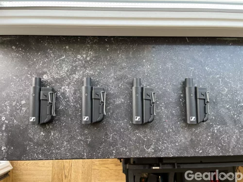4 st Sennheiser XSW-D Lavalier Set