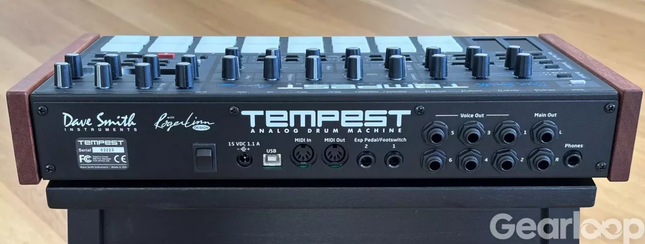 DSI Tempest Analog Drum Machine - perfekt skick - bild 2