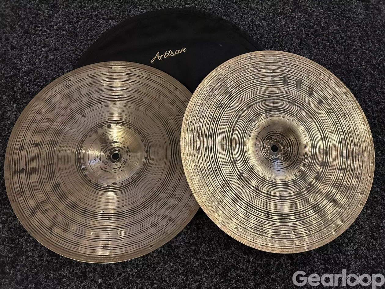 Sabian 14” Artisan Elite Hats - bild 2