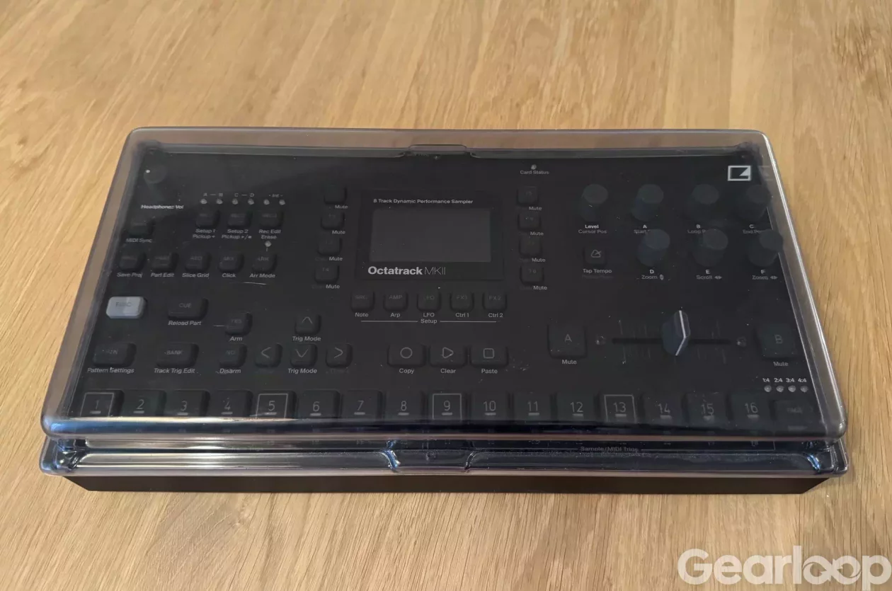 Elektron Octatrack MKII svart med decksaver - bild 2