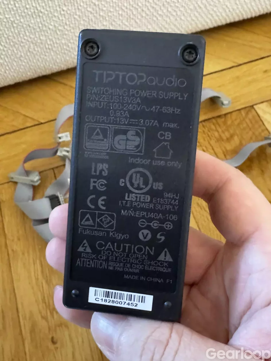 TipTop Audio uZeus power supply with power - bild 2