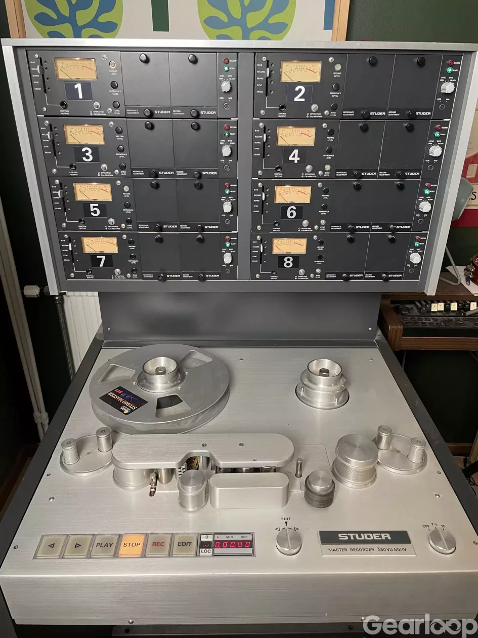Studer A80VU MKIV 8ch 1” - bild 2