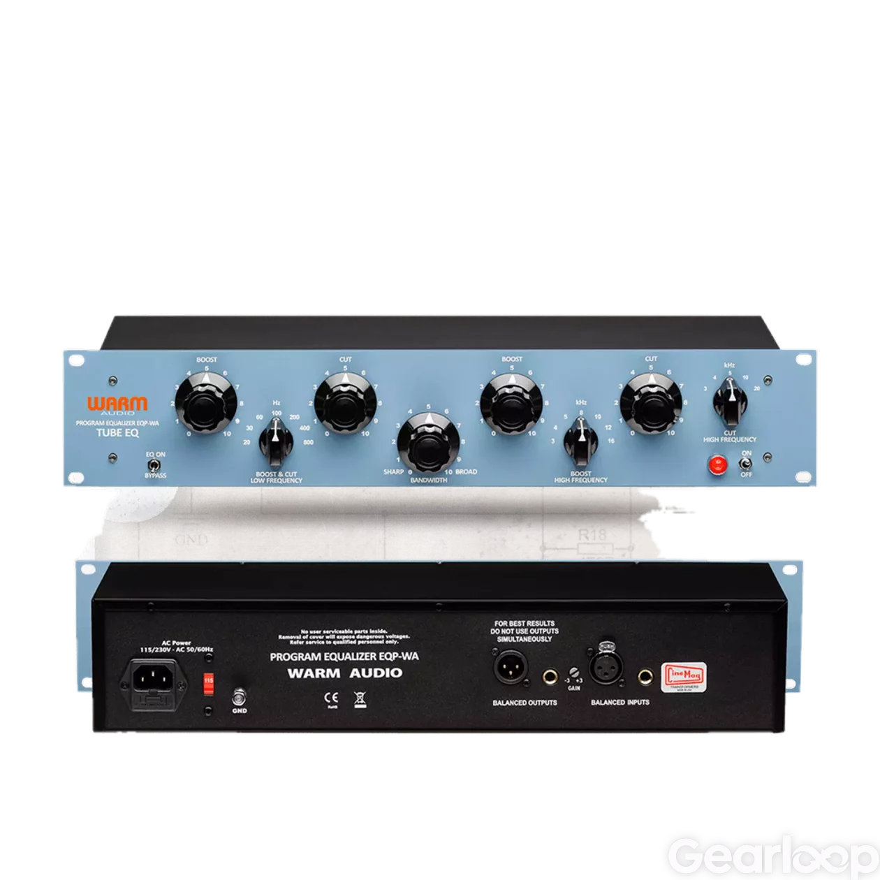 2st Warm Audio Tube EQ – Pultec style rör EQ – Stereo par - bild 2