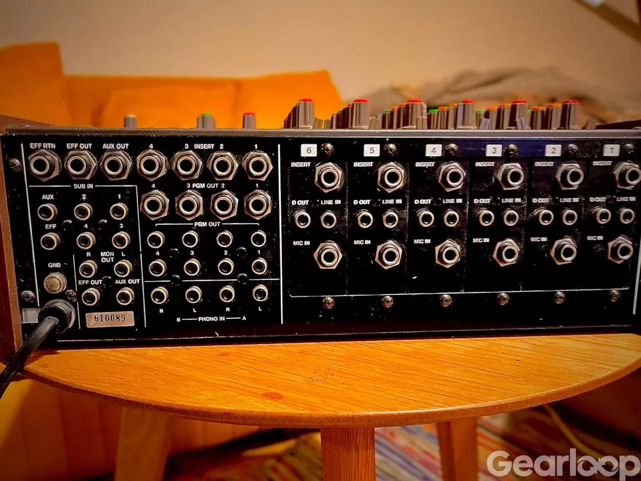 VINTAGE TASCAM M-106 ANALOG MIXER - bild 3