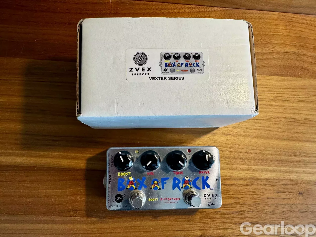 Zvex Box of Rock Vexter m kartong och manual - bild 2