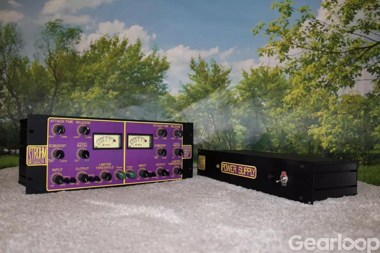 STROHM Audio Kompressor ''Compact'' Optic Solide State - bild 2