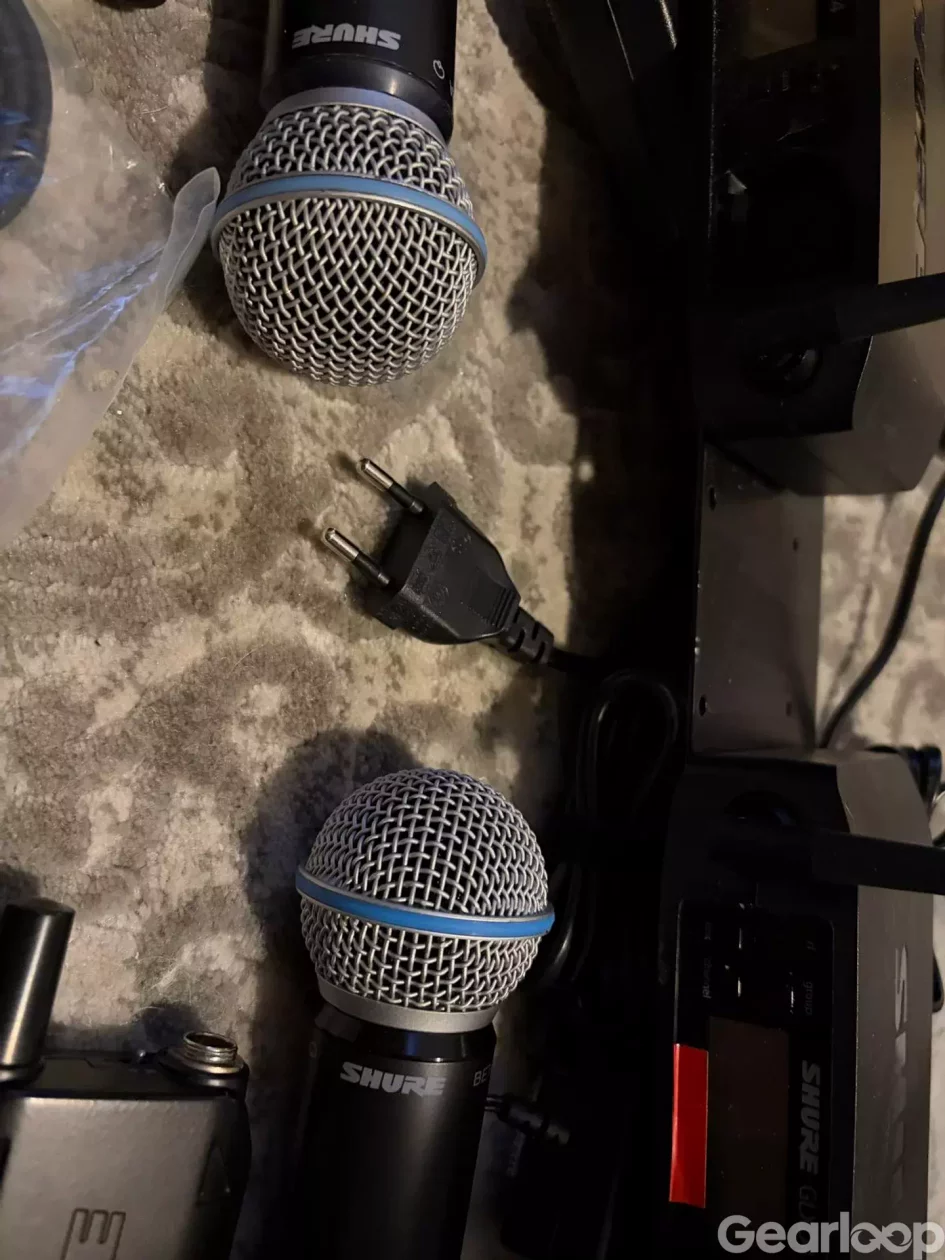 Shure GLXD Pro-paket: Beta 58A & Trådlöst Instrumentkit - bild 2