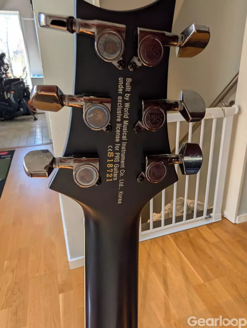 PRS SE Mark Holcomb Stealth Quilt Satin LTD, Grey Black - bild 2