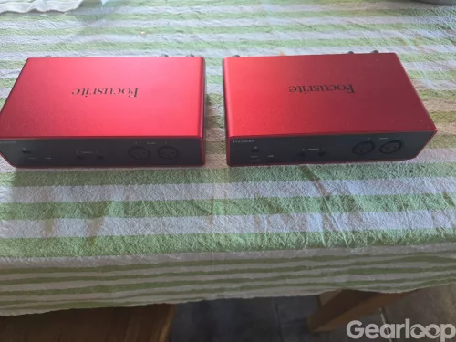 Focusrite Scarlett 2in2 Gen4 - Mycket bra skick (inget slitage)