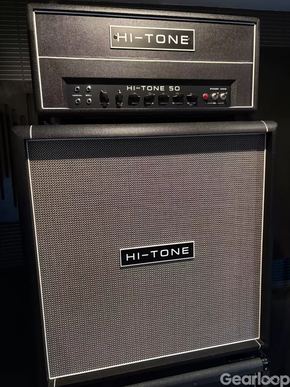 Gitarrförstärkare HI-TONE 50 DR – point to point - bild 5