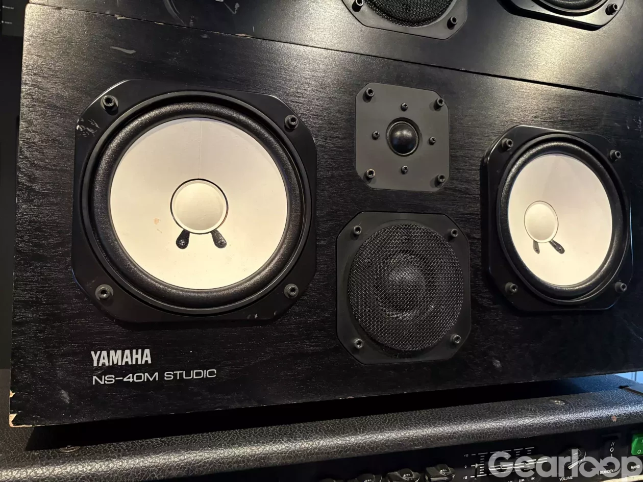YAMAHA NS-40M Studio – monitorer - bild 2