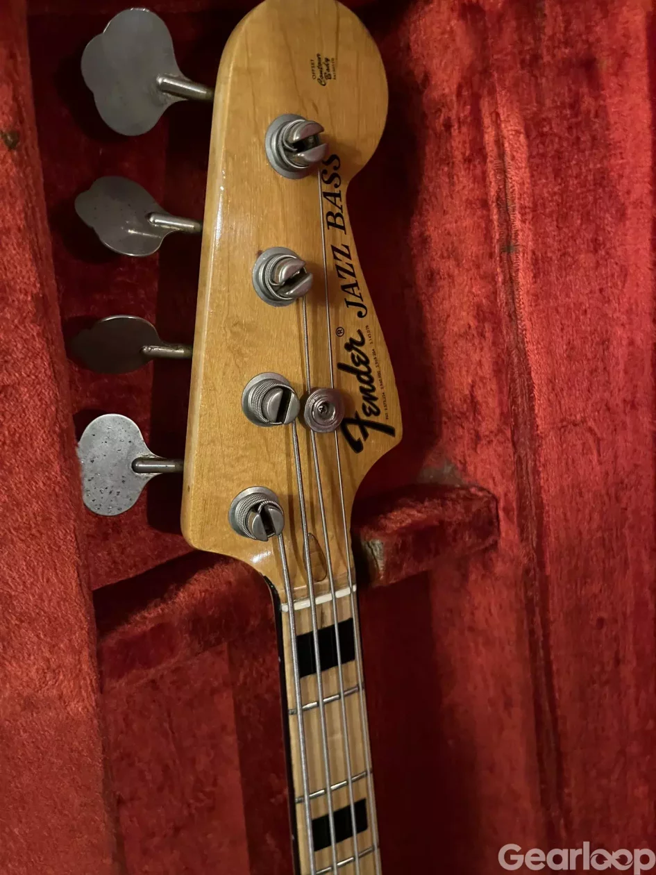 Fender jazzbas 1971 refin - bild 4