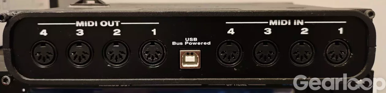 MOTU Micro Lite – MIDI-interface (5x5) USB - bild 2