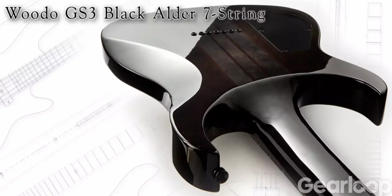 Woodo GS3 Black Alder 7-String - bild 2