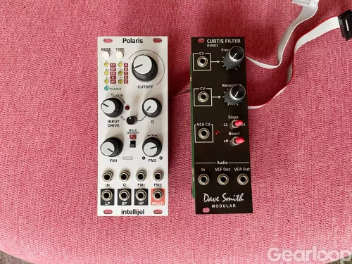 Intellijel Polaris V3 och Dave Smith DSM01 Curtis Filter