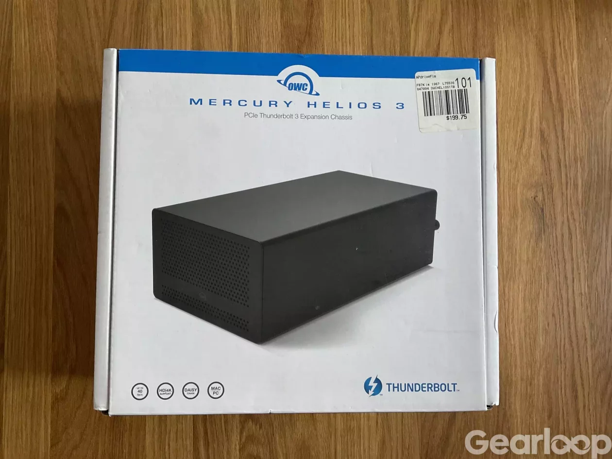 OWC Mercury Helios 3 TB3 PCIE Expansion chassi - bild 5