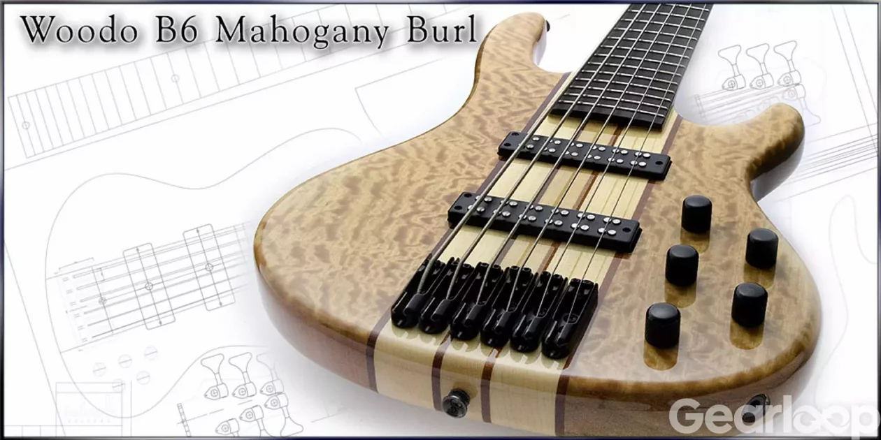 Woodo B6 Mahogany Burl SUPER DEAL!!! - bild 2