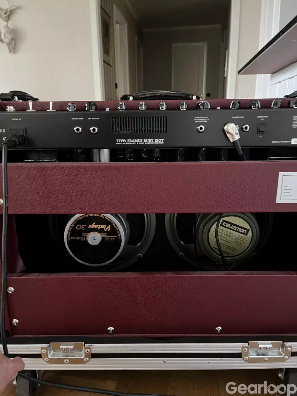 Framus Ruby riot 1 med Flightcase - bild 2