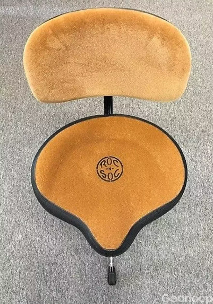 Roc-n-Soc Trommestol m/ ryggstøtte TAN - bild 2
