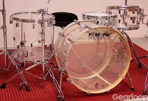 Pork Pie Pig Lite Custom Acryl Drums 12, 16 & 24