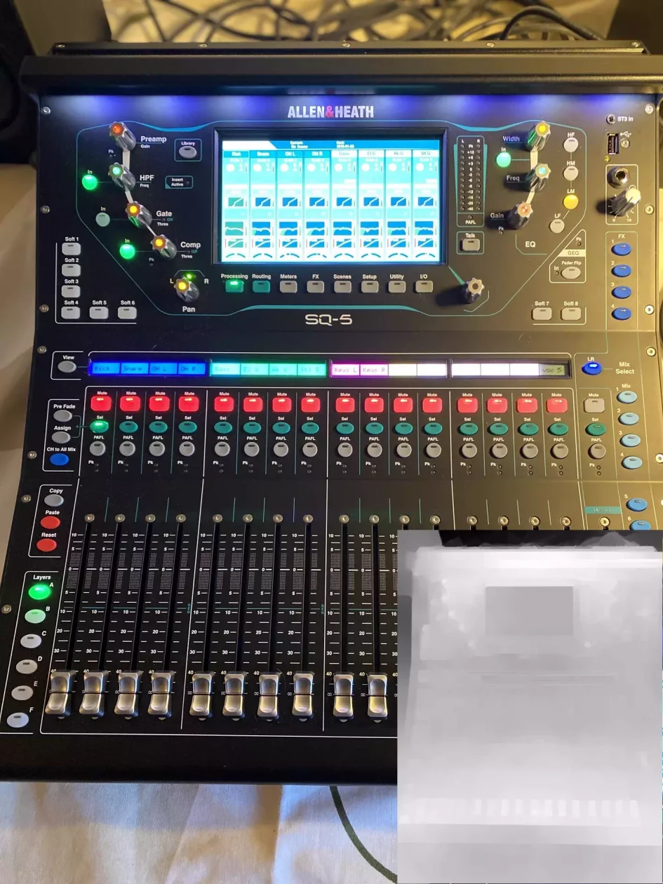 Allen & Heath SQ-5 (Helt nyskick / Oanvänd) + Stageboxar DX168 - bild 3
