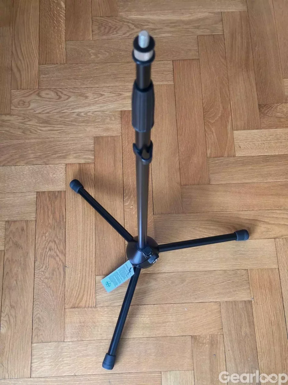 K&M 201/2B Mikrofonstativ – Svart robust studiokvalitet - bild 2