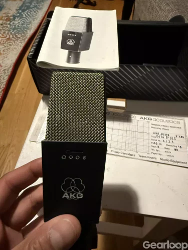 AKG C414 B-ULS Condenser Microphone – Made in Austria